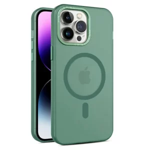 Husa Screen Geeks Matt MagSafe iPhone 13 Pro Max [Green]